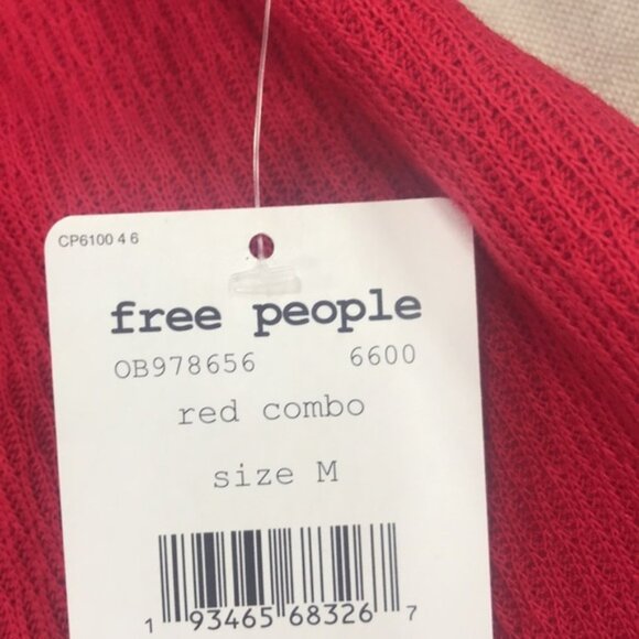 Free People Rainbow Dreams Batwing Sleeve Knit Sweater - Picture 5 of 8